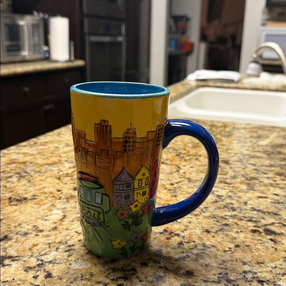 Colorful Cityscape Mug - Picture 7 of 9